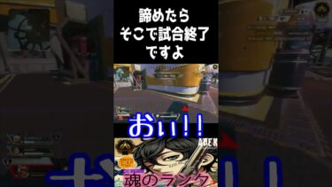 Apexは諦めたらそこで試合終了ですよ#shorts  #ゲーム実況 #エーペックスswitch