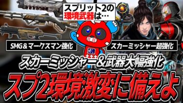 【シーズン24】スプリット2で再び環境激変!?パッチノートを確認するCHEEKY【APEX】