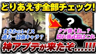 【比較検証】あまりにも神です。 懐かしの最強レイス復活から話題のランク調整までサクッとアプデ解説【APEX エーペックスレジェンズ】