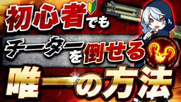 【ショットガン完全攻略】初心者でもチーターを倒せる唯一の方法