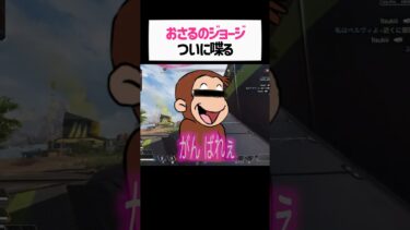 おさるのジョージが喋った？w女性配信者の声真似が衝撃すぎたwwww【apex.エーペックスレジェンズ】