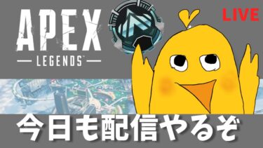 【APEX配信】金曜日サイコー！雑談でもしながら回すで！