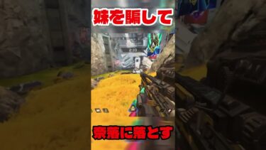 妹を奈落に落としてみた #apex #apexlegends #tie #エーペックス #実況 #エーペックスレジェン #ゲーム実況