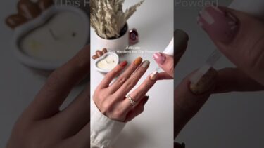 Boost nail strength with apex method & fall dips #diynails #dippowder