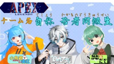 Apex配信！！Day672 チーム練習★ランク★カジュアル配信