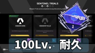 センチネル100Lv.配信【APEX】
