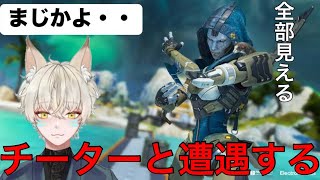 【Apex】ウォールハックチーターに遭遇するなん【エーペックス】