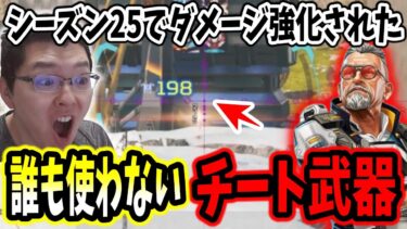 【APEX】シーズン25で強化された誰も使わないチート武器で試合をぶっ壊すshomaru7【APEX LEGENDS/エーペックスレジェンズ/season25#3】