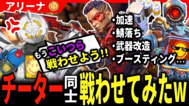 【神回】100連勝チーターに最強チーターぶつけてみたｗｗ【APEX LEGENDS】
