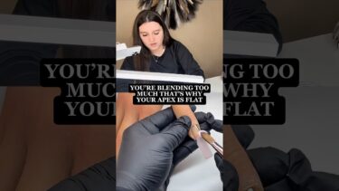 You’re Blending Too Much—That’s Why Your Apex Is Flat 😳😬🫨