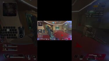 配信の時のクリップだけ音割れして、さらにキー入力表示増殖してるの謎#apexlegends #apex #shrot #shorts