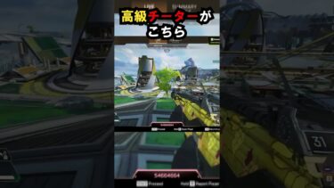 【APEX】もはやPAD!?高級チーターがこちら!! #apex #apexlegends #ゲーム #shorts #faide #faideapex