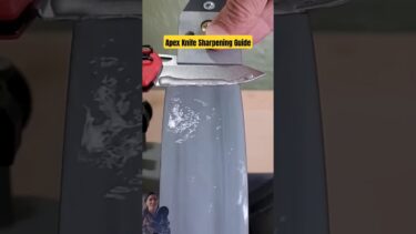 🔪 Apex Knife Sharpening Guide ⚙️ #shorts