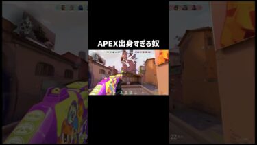 APEX出身すぎるVALORANT配信者な奴２ #valorant #ヴァロラント #shorts