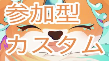 【apex配信】めっちゃ久しぶりにカスタムやる！