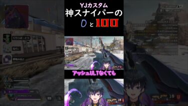 カスタムでの神スナイパーとクソエイムをそえて #apex #配信切り抜き  #shrots #ゲーム配信 #新人vtuber #モザンビーク #YJカスタム #vtuber #オルター